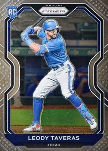 #127 Leody Taveras - Texas Rangers - 2021 Panini Prizm Baseball