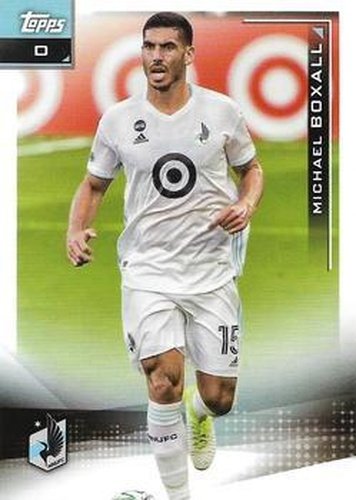 #127 Michael Boxall - Minnesota United FC - 2021 Topps MLS Soccer