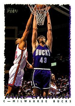 #127 Mike Gminski - Milwaukee Bucks - 1994-95 Topps Basketball