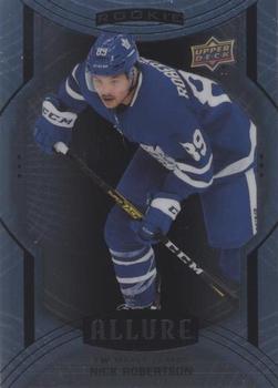 #127 Nick Robertson - Toronto Maple Leafs - 2020-21 Upper Deck Allure Hockey