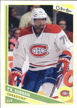 #127 P.K. Subban - Montreal Canadiens - 2013-14 O-Pee-Chee Hockey