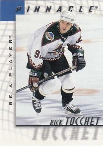 #127 Rick Tocchet - Phoenix Coyotes - 1997-98 Pinnacle Be a Player Hockey