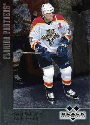 #127 Scott Mellanby - Florida Panthers - 1996-97 Upper Deck Black Diamond Hockey