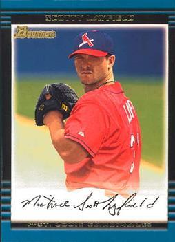 #127 Scotty Layfield - St. Louis Cardinals - 2002 Bowman Baseball