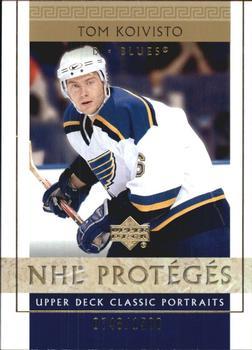 #127 Tom Koivisto - St. Louis Blues - 2002-03 Upper Deck Classic Portraits Hockey