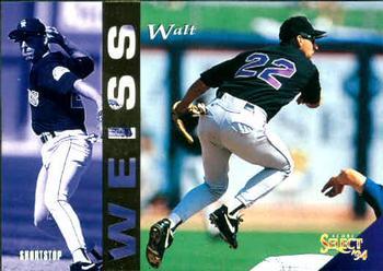 #127 Walt Weiss - Colorado Rockies - 1994 Select Baseball