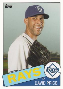 #127 David Price - Tampa Bay Rays - 2013 Topps Archives Baseball