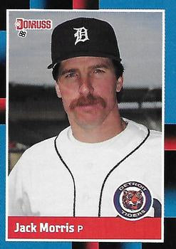 #127 Jack Morris - Detroit Tigers - 1988 Donruss Baseball