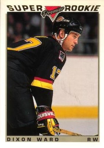 #127 Dixon Ward - Vancouver Canucks - 1993-94 O-Pee-Chee Premier Hockey - Gold