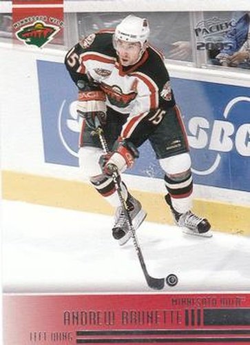 #127 Andrew Brunette - Minnesota Wild - 2004-05 Pacific Hockey