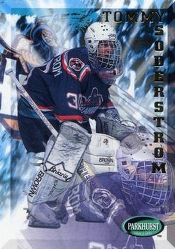 #127 Tommy Soderstrom - New York Islanders - 1995-96 Parkhurst International Hockey