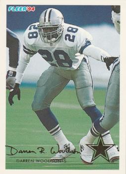 #127 Darren Woodson - Dallas Cowboys - 1994 Fleer Football