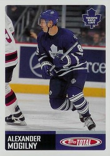 #127 Alexander Mogilny - Toronto Maple Leafs - 2002-03 Topps Total Hockey