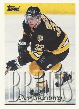 #127 Don Sweeney - Boston Bruins - 1995-96 Topps Hockey