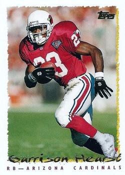 #127 Garrison Hearst - Arizona Cardinals - 1995 Topps Football