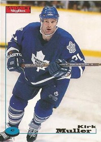 #127 Kirk Muller - Toronto Maple Leafs - 1996-97 SkyBox Impact Hockey