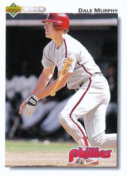 #127 Dale Murphy - Philadelphia Phillies - 1992 Upper Deck Baseball