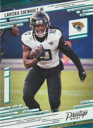 #127 Laviska Shenault Jr. - Jacksonville Jaguars - 2021 Panini Prestige Football