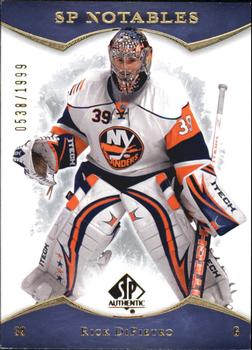 #127 Rick DiPietro - New York Islanders - 2007-08 SP Authentic Hockey