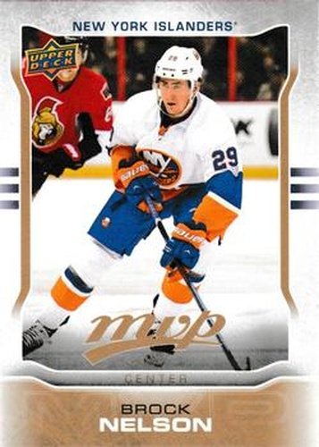 #127 Brock Nelson - New York Islanders - 2014-15 Upper Deck MVP Hockey