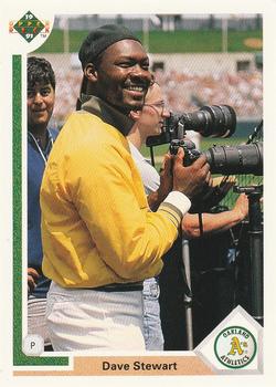 #127 Dave Stewart - Oakland Athletics - 1991 Upper Deck Baseball