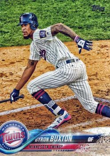 #127 Byron Buxton - Minnesota Twins - 2018 Topps Baseball