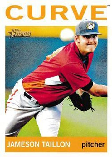 #127a Jameson Taillon - Altoona Curve - 2013 Topps Heritage Minor League Baseball