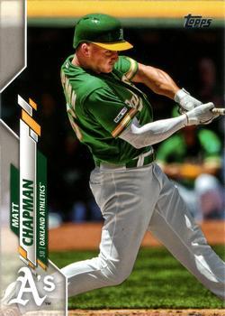 #127 Matt Chapman - Oakland Athletics - 2020 Topps Baseball