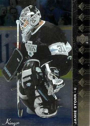 #SP-128 Jamie Storr - Los Angeles Kings - 1994-95 Upper Deck Hockey - SP