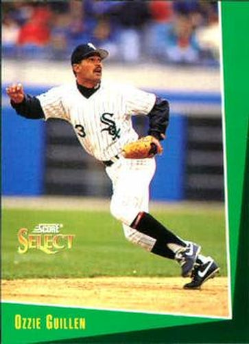 #128 Ozzie Guillen - Chicago White Sox - 1993 Select Baseball