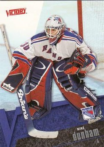 #128 Mike Dunham - New York Rangers - 2003-04 Upper Deck Victory Hockey
