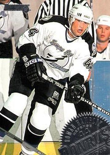 #128 Roman Hamrlik - Tampa Bay Lightning - 1994-95 Donruss Hockey