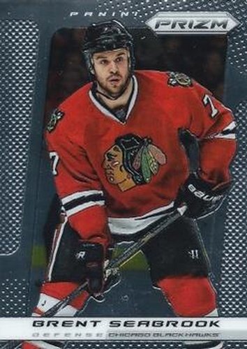 #128 Brent Seabrook - Chicago Blackhawks - 2013-14 Panini Prizm Hockey