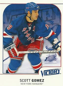 #128 Scott Gomez - New York Rangers - 2009-10 Upper Deck Victory Hockey