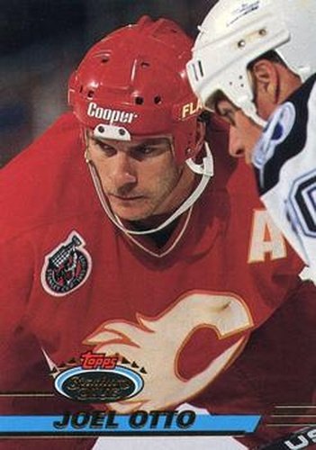 #128 Joel Otto - Calgary Flames - 1993-94 Stadium Club Hockey