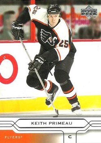 #128 Keith Primeau - Philadelphia Flyers - 2004-05 Upper Deck Hockey