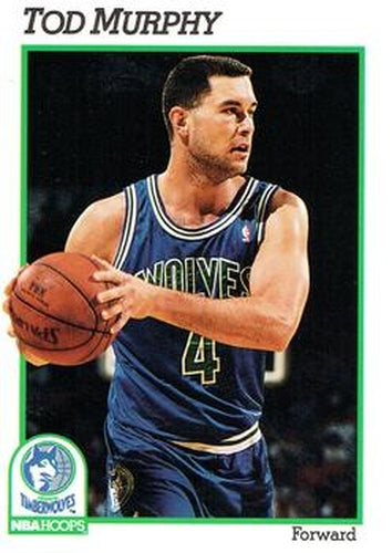 #128 Tod Murphy - Minnesota Timberwolves - 1991-92 Hoops Basketball