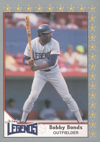#128 Bobby Bonds - St. Lucie Legends - 1990 Pacific Senior League Baseball