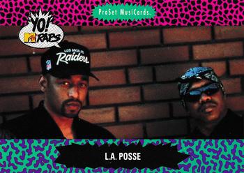 #128 L.A. Posse - 1991 Pro Set Yo! MTV Raps
