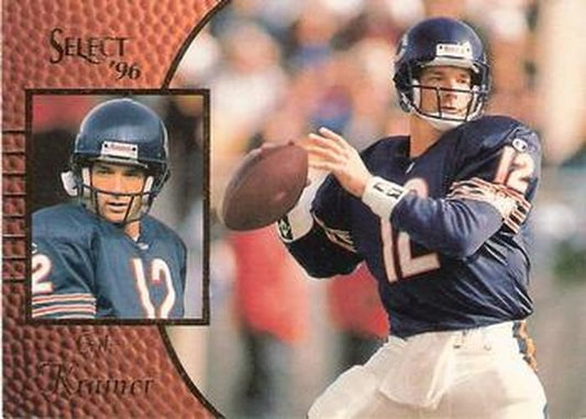 #128 Erik Kramer - Chicago Bears - 1996 Select Football