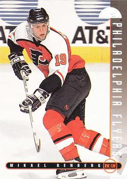 #128 Mikael Renberg - Philadelphia Flyers - 1995-96 Leaf Hockey