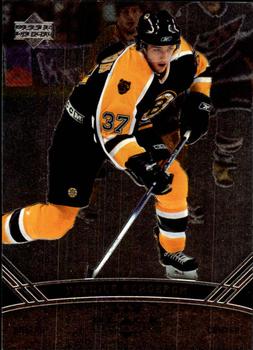 #128 Patrice Bergeron - Boston Bruins - 2006-07 Upper Deck Black Diamond Hockey