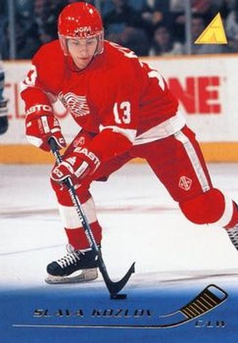 #128 Slava Kozlov - Detroit Red Wings - 1995-96 Pinnacle Hockey
