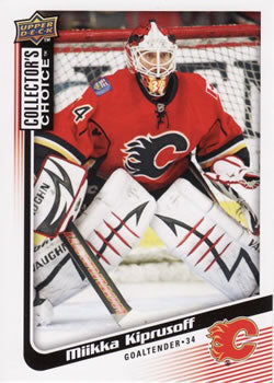 #128 Miikka Kiprusoff - Calgary Flames - 2009-10 Collector's Choice Hockey
