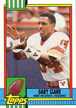#128 Gary Clark - Washington Redskins - 1990 Topps Football