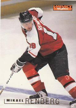 #128 Mikael Renberg - Philadelphia Flyers - 1995-96 SkyBox Impact Hockey