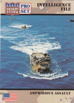 #128 Amphibious Assault - 1991 Pro Set Desert Storm