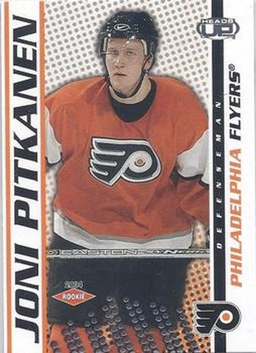#128 Joni Pitkanen - Philadelphia Flyers - 2003-04 Pacific Heads Up Hockey
