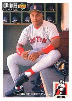 #128 Billy Hatcher - Boston Red Sox - 1994 Collector's Choice Baseball
