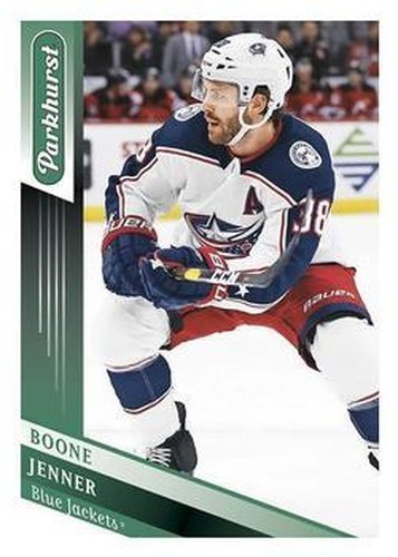 #128 Boone Jenner - Columbus Blue Jackets - 2019-20 Parkhurst Hockey